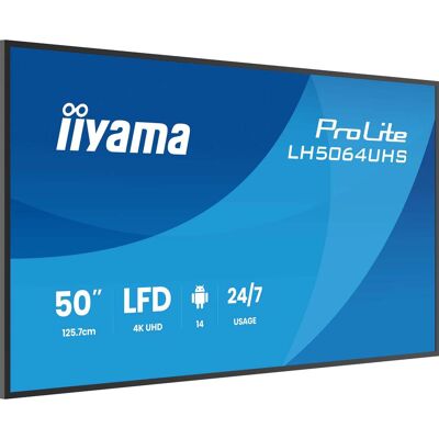 Iiyama ProLite LH5064UHS-B1AG, Public Display Iiyama ProLite LH5064UHS-B1AG, Public Display