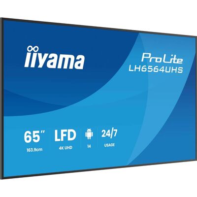 Iiyama ProLite LH6564UHS-B1AG, Public Display Iiyama ProLite LH6564UHS-B1AG, Public Display