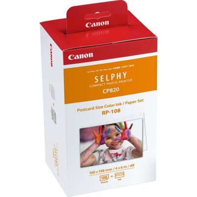 Canon RP-108 + Papier 100x148mm, Tinte Canon RP-108 + Papier 100x148mm, Tinte