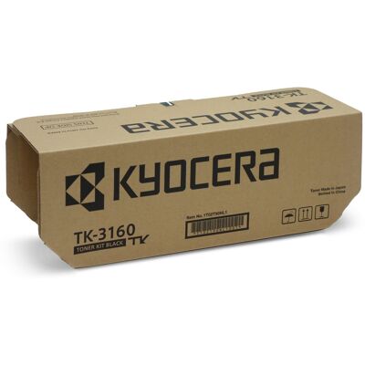 Kyocera Toner schwarz TK-3160 Kyocera Toner schwarz TK-3160
