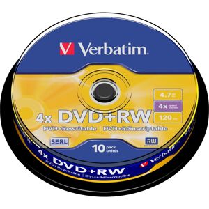 Verbatim DVD+RW 4,7 GB, DVD-Rohlinge