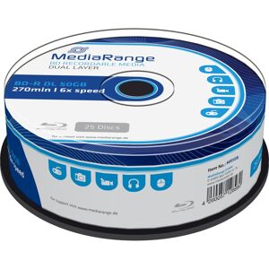MediaRange BD-R Dual Layer 50 GB, Blu-ray-Rohlinge