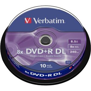 Verbatim DVD+R DL 8,5 GB, DVD-Rohlinge