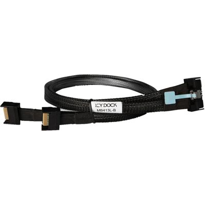 Icy Dock Kabel MCIO x8 SFF-TA-1016 > 2x MCIO x4 SFF-TA-1016 Icy Dock Kabel MCIO x8 SFF-TA-1016 > 2x MCIO x4 SFF-TA-1016