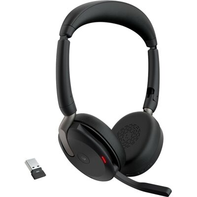 Jabra Evolve2 65 Flex Duo WLC, mit Ladepad, Headset Jabra Evolve2 65 Flex Duo WLC, mit Ladepad, Headset