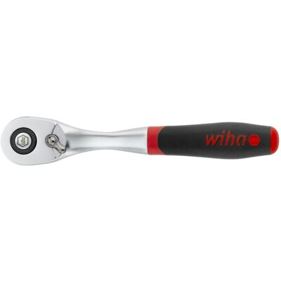 Wiha Umschaltknarre 1/4", Druckknopf und Kugelsicherung Wiha Umschaltknarre 1/4", Druckknopf und Kugelsicherung