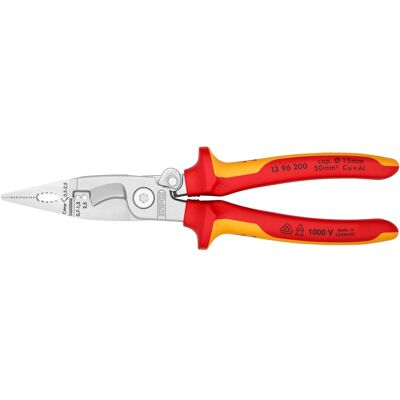 Knipex Elektro-Installationszange VDE 13 96 200 Knipex Elektro-Installationszange VDE 13 96 200