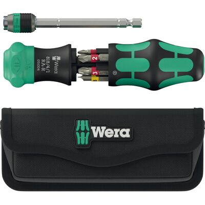 Wera Kraftform Kompakt 25 RA-R mit Tasche, Bit-Satz Wera Kraftform Kompakt 25 RA-R mit Tasche, Bit-Satz