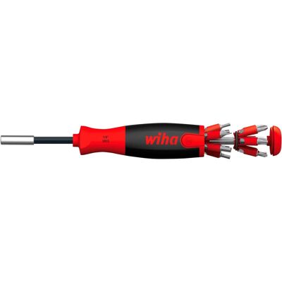 Wiha Schraubendreher mit Bit Magazin LiftUp 25, 1/4" Wiha Schraubendreher mit Bit Magazin LiftUp 25, 1/4"