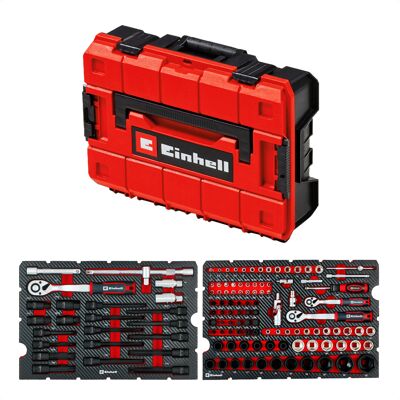Einhell E-Case Werkzeugkoffer KFZ, 121-teilig, Werkzeug-Set Einhell E-Case Werkzeugkoffer KFZ, 121-teilig, Werkzeug-Set