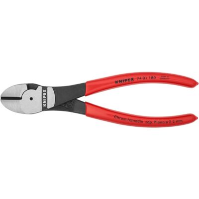 Knipex Kraft-Seitenschneider 74 01 180, Schneid-Zange Knipex Kraft-Seitenschneider 74 01 180, Schneid-Zange