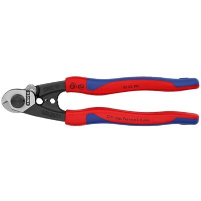 Knipex Drahtseilschere 95 62 190 , Schneid-Zange Knipex Drahtseilschere 95 62 190 , Schneid-Zange