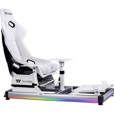 Thermaltake GF500 Flight Simulator Cockpit Snow GSC-F50-CPASWH-01, Sim Rig Thermaltake GF500 Flight Simulator Cockpit Snow GSC-F50-CPASWH-01, Sim Rig