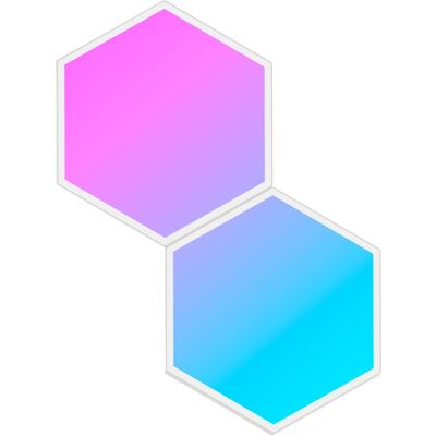 Govee Glide Hexa Light Panels Expansion Pack (2 Panels), LED-Leuchte Govee Glide Hexa Light Panels Expansion Pack (2 Panels), LED-Leuchte