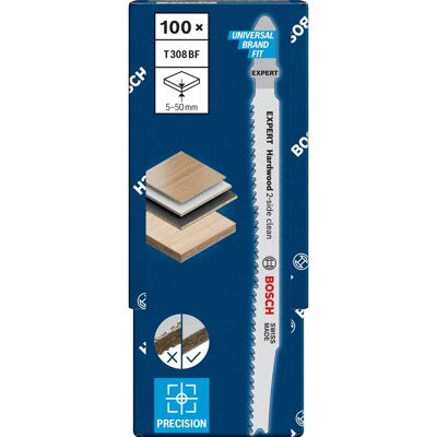 Bosch Bimetall-Jigsaw-Sägeblätter - Präzise Hartholz Schnitte Bosch Bimetall-Jigsaw-Sägeblätter - Präzise Hartholz Schnitte