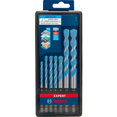 Bosch EXPERT HEX-9 MultiConstruction Bohrer-Satz, 7-teilig Bosch EXPERT HEX-9 MultiConstruction Bohrer-Satz, 7-teilig