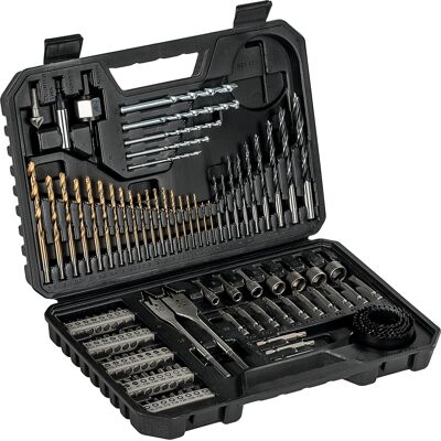 Bosch Heimwerken & Garten V-Line Bohrer- /Schrauber-Set, 103-teilig, Bohrer- & Bit-Satz Bosch Heimwerken & Garten V-Line Bohrer- /Schrauber-Set, 103-teilig, Bohrer- & Bit-Satz