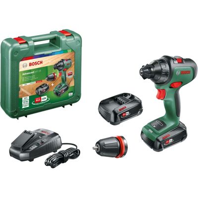 Bosch AdvancedDrill 18 - Akku-Schrauber - 2 Geschwindigkeiten - 36 Nm - 18 V Bosch AdvancedDrill 18 - Akku-Schrauber - 2 Geschwindigkeiten - 36 Nm - 18 V