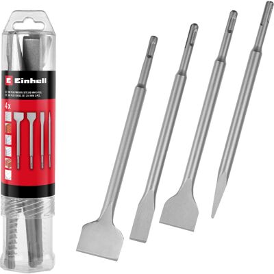 Einhell SDS-plus Meißel-Satz 250mm, 4-teilig Einhell SDS-plus Meißel-Satz 250mm, 4-teilig
