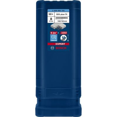 Bosch EXPERT Hammerbohrer SDS-plus-7X, Ø 8mm, 50 Stück Bosch EXPERT Hammerbohrer SDS-plus-7X, Ø 8mm, 50 Stück