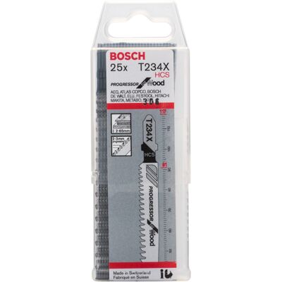 Bosch T234X Stichsägeblatt - 3-65mm Bosch T234X Stichsägeblatt - 3-65mm