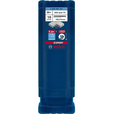 Bosch EXPERT Hammerbohrer SDS-plus-7X, Ø 10mm, 30 Stück Bosch EXPERT Hammerbohrer SDS-plus-7X, Ø 10mm, 30 Stück