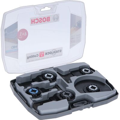 Bosch Starlock Best of Cutting Set, 5-teilig, Sägeblatt-Satz Bosch Starlock Best of Cutting Set, 5-teilig, Sägeblatt-Satz