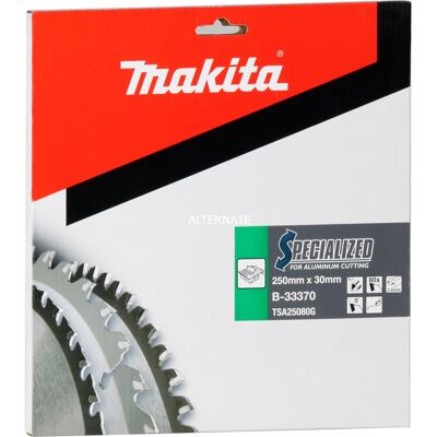 Makita B-33370 Sägeblatt - Aluminium, Kunststoff, Laminat Makita B-33370 Sägeblatt - Aluminium, Kunststoff, Laminat