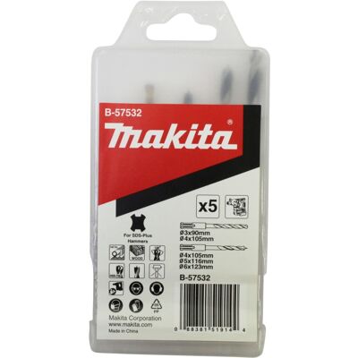 Makita SDS+ Bohrer-Satz Holz / Metall Makita SDS+ Bohrer-Satz Holz / Metall