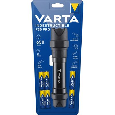 VARTA Indestructible F30 Pro LED 650 Lumen VARTA Indestructible F30 Pro LED 650 Lumen