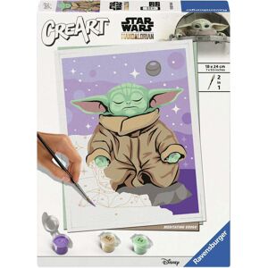 Ravensburger CreArt Star Wars - Meditierender Grogu, Malen Ravensburger CreArt Star Wars - Meditierender Grogu, Malen