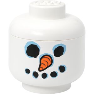 Room Copenhagen LEGO Storage Head "Snowman", groß, Aufbewahrungsbox Room Copenhagen LEGO Storage Head "Snowman", groß, Aufbewahrungsbox