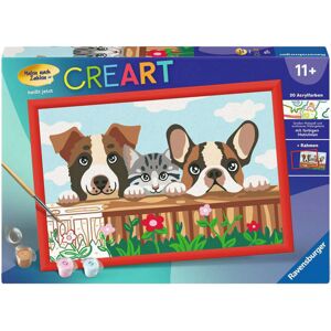 Ravensburger CreArt - Hunde und Katze, Malen Ravensburger CreArt - Hunde und Katze, Malen