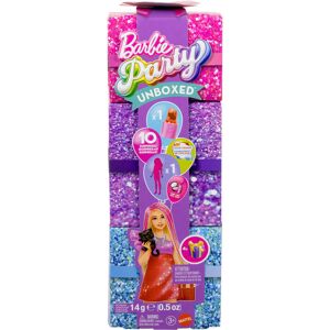 Mattel Barbie Party Unboxed Barbie Glam Party Serie - rote Puppe Mattel Barbie Party Unboxed Barbie Glam Party Serie - rote Puppe