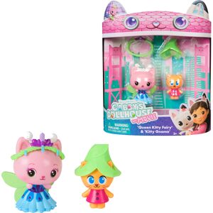 Spin Master Gabby''s Dollhouse: Der Film - Queen Kitty Fee & Kätzchen Gnom Figuren-Set, Spielfigur Spin Master Gabby''s Dollhouse: Der Film - Queen Kitty Fee & Kätzchen Gnom Figuren-Set, Spielfigur