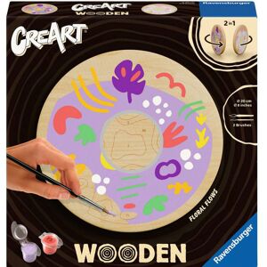 Ravensburger CreArt Wooden - Florale Ströme, Malen Ravensburger CreArt Wooden - Florale Ströme, Malen
