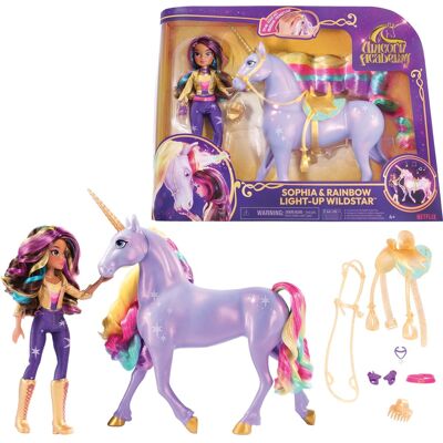 Spin Master Unicorn Academy - Sophia und Licht-Magie Wildstar, Spielfigur Spin Master Unicorn Academy - Sophia und Licht-Magie Wildstar, Spielfigur