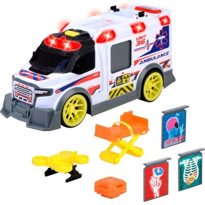 Dickie Toys Ambulanz - Spielzeug-Krankenwagen mit Licht & Sound Dickie Toys Ambulanz - Spielzeug-Krankenwagen mit Licht & Sound