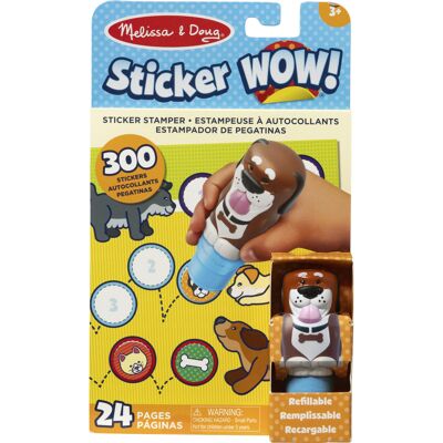 Spin Master Melissa & Doug - Sticker WOW! Hund Aufkleberstempel & Block, Basteln Spin Master Melissa & Doug - Sticker WOW! Hund Aufkleberstempel & Block, Basteln