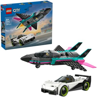 Lego 60489 City Düsenflieger vs. Rennauto, Konstruktionsspielzeug Lego 60489 City Düsenflieger vs. Rennauto, Konstruktionsspielzeug