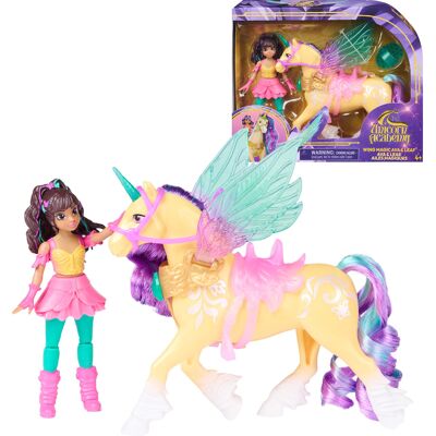 Spin Master Unicorn Academy - Wing Magic Ava & Leaf Spielset, Spielfigur Spin Master Unicorn Academy - Wing Magic Ava & Leaf Spielset, Spielfigur