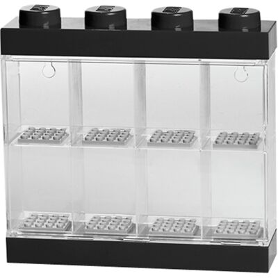 Room Copenhagen LEGO Minifiguren Display Case 8 schwarz, Aufbewahrungsbox Room Copenhagen LEGO Minifiguren Display Case 8 schwarz, Aufbewahrungsbox