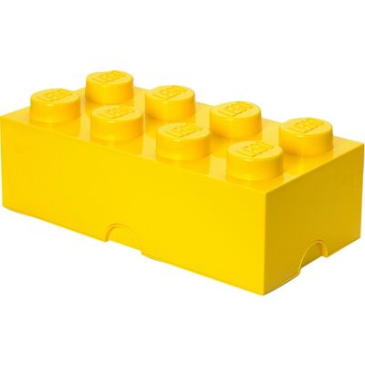 Room Copenhagen LEGO Storage Brick 8 gelb, Aufbewahrungsbox Room Copenhagen LEGO Storage Brick 8 gelb, Aufbewahrungsbox