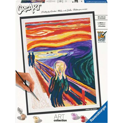Ravensburger CreArt ART Collection - Munch: Der Schrei, Malen Ravensburger CreArt ART Collection - Munch: Der Schrei, Malen