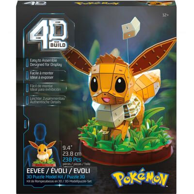 Spin Master 4D Build - Pokémon Evoli, Modellbau Spin Master 4D Build - Pokémon Evoli, Modellbau