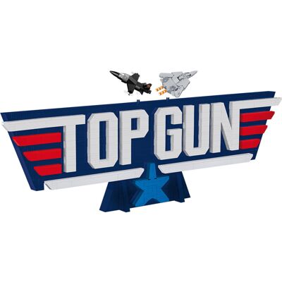 Cobi Top Gun Logo, Konstruktionsspielzeug Cobi Top Gun Logo, Konstruktionsspielzeug