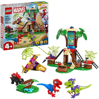 Lego 11200 Marvel Spidey und seine Super-Freunde Showdown am Baumhaus: Spidey-Rex vs. Gobby-Raptor, Konstruktionsspielzeug Lego 11200 Marvel Spidey und seine Super-Freunde Showdown am Baumhaus: Spidey-Rex vs. Gobby-Raptor, Konstruktionsspielzeug