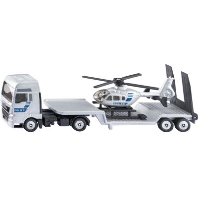 SIKU SUPER MAN Lkw mit Polizei Helikopter, Modellfahrzeug SIKU SUPER MAN Lkw mit Polizei Helikopter, Modellfahrzeug