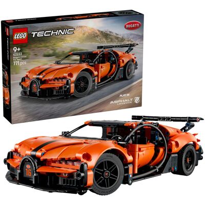 Lego 42222 Technic Bugatti Chiron Pur Sport Hypercar, Konstruktionsspielzeug Lego 42222 Technic Bugatti Chiron Pur Sport Hypercar, Konstruktionsspielzeug