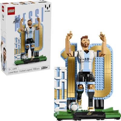 Lego 43015 Editions Lionel Messi - Fußballlegende, Konstruktionsspielzeug Lego 43015 Editions Lionel Messi - Fußballlegende, Konstruktionsspielzeug